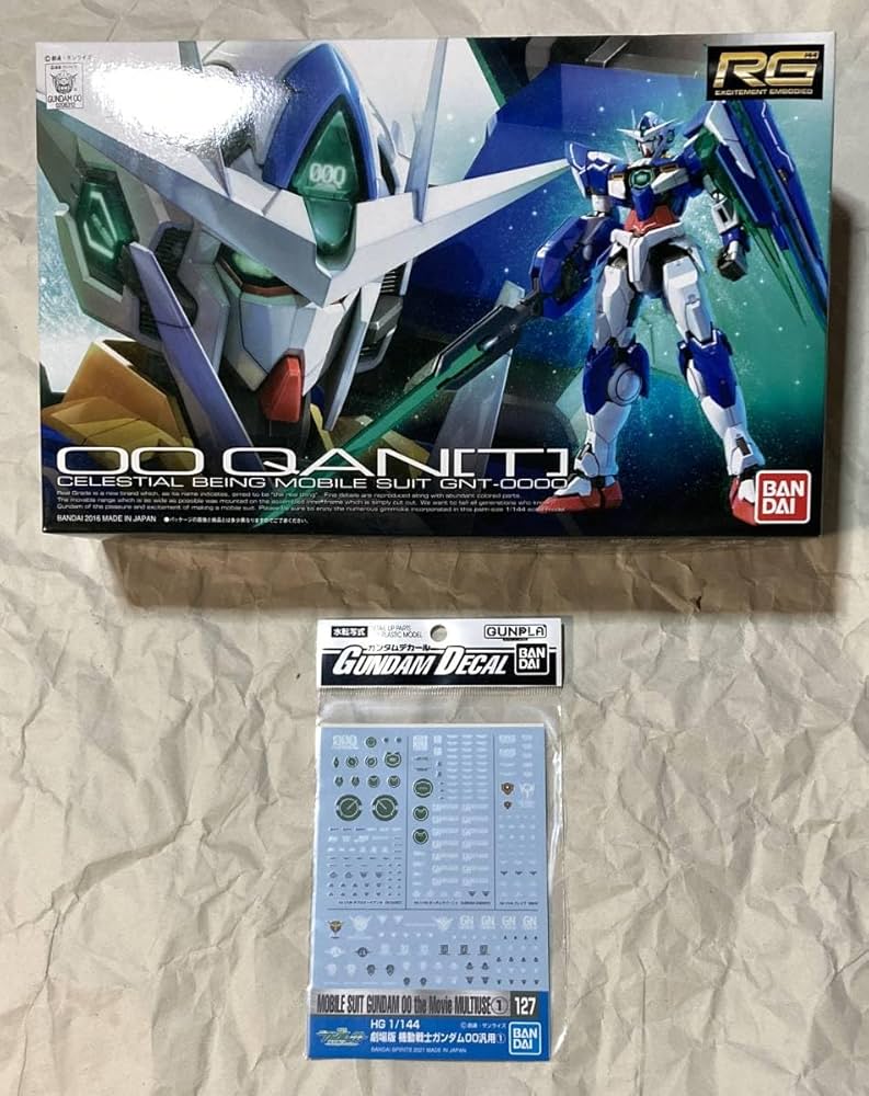 新品 デカール付 RG 1/144 GNT-0000 ダブルオークアンタ 00 RG 1/144 GNT-0000 ダブルオークアンタ│株式会社BANDAI SPIRITS
